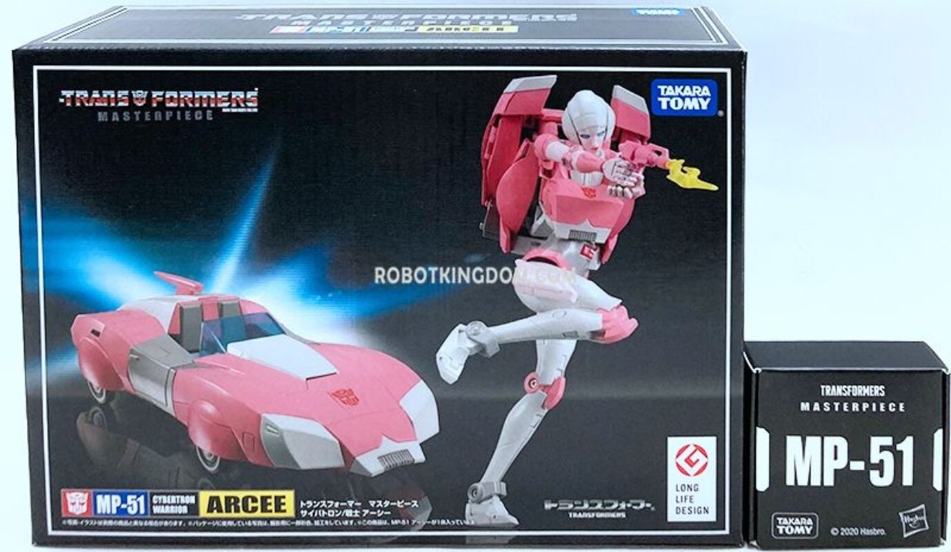 Transformers MasterPiece MP-51 Arcee Collector Pin Revealed